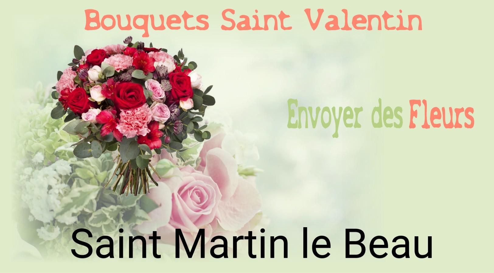 Roses de Saint-Valentin livrées à Saint-Martin-le-Beau